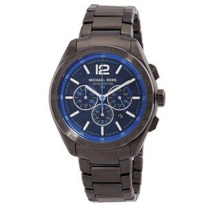 FX04462B NWT Michael Kors Fashion Men's Quartz Steel Authentic Watch
